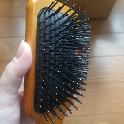 つやつや天然毛のミックスブラシ/マペペ/ヘアブラシを使ったクチコミ(5枚目)