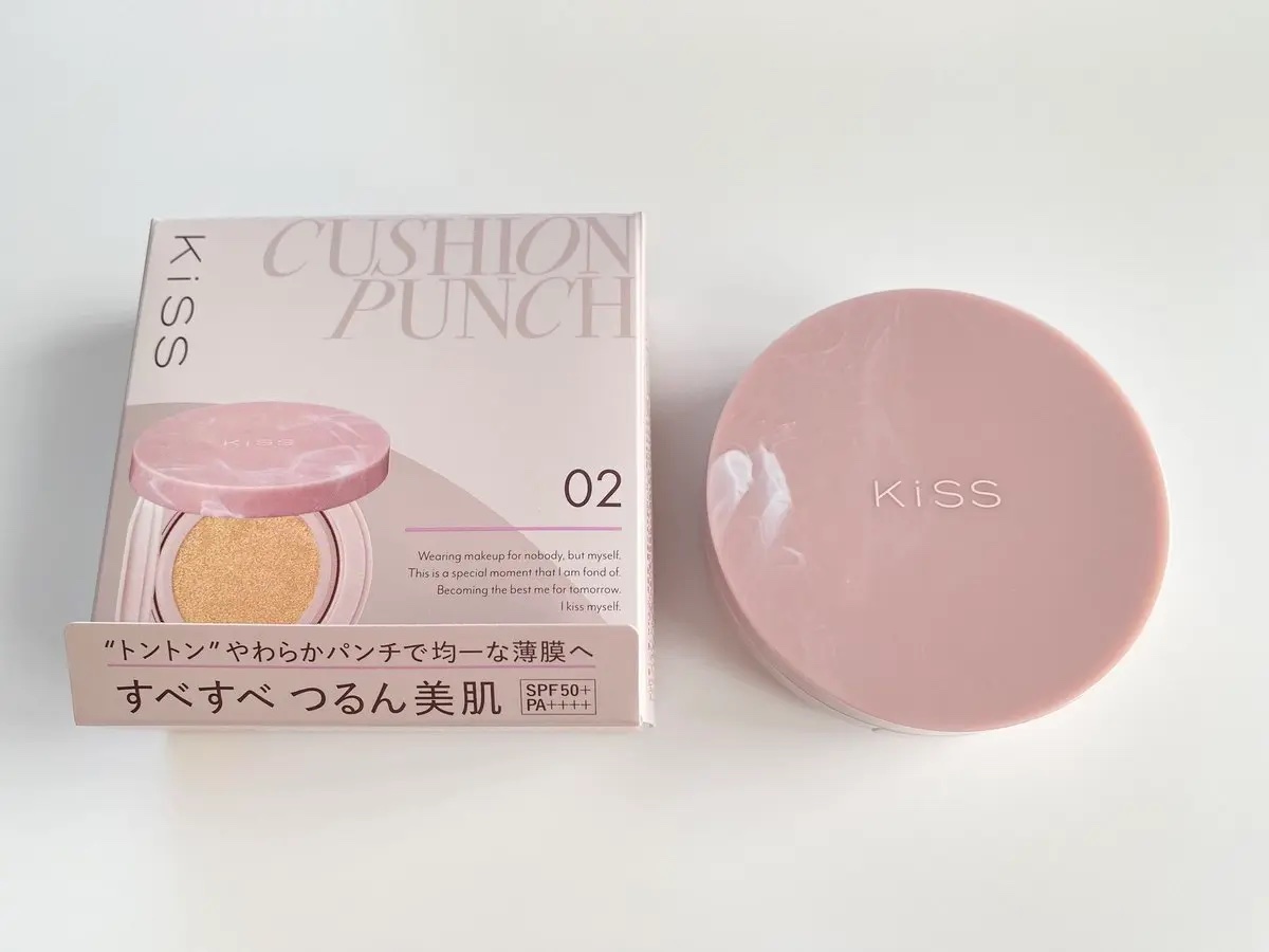 キス クッションパンチ/KiSS/クッションファンデーションを使ったクチコミ（1枚目）