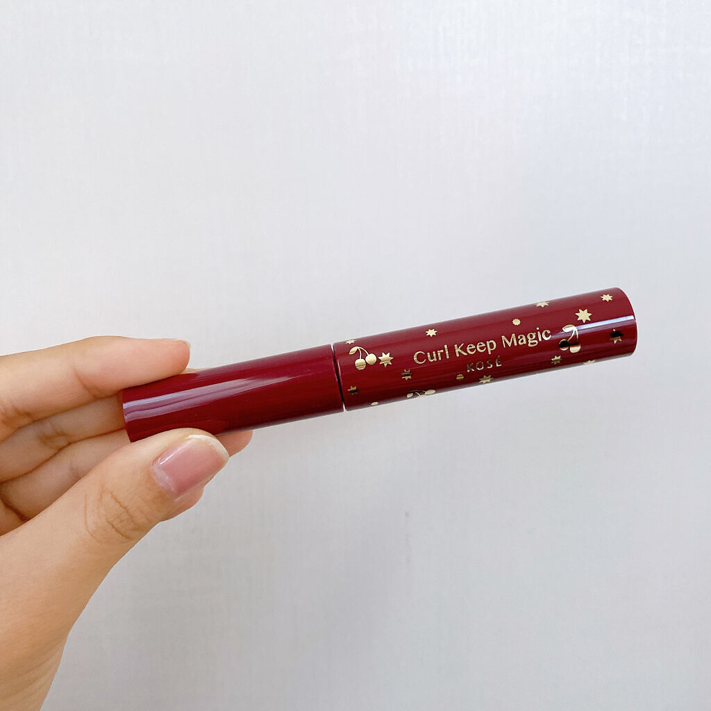 カールキープマジック ダークチェリー（限定色）/コーセーコスメニエンス/マスカラを使ったクチコミ（3枚目）