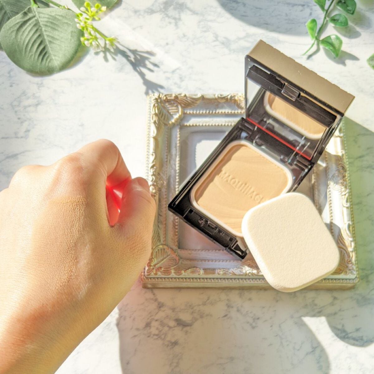 ドラマティックパウダリー EX/マキアージュ/パウダーファンデーションを使ったクチコミ(5枚目)