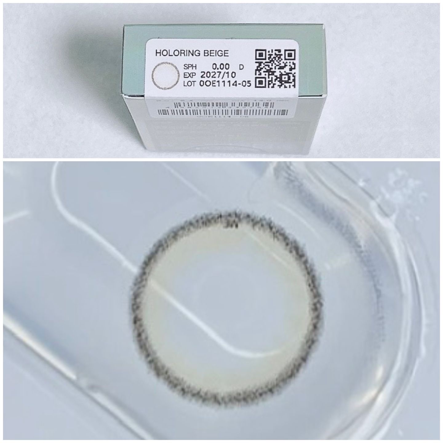 ホロリング/LENSME/１ヶ月（１MONTH）カラコンを使ったクチコミ（3枚目）