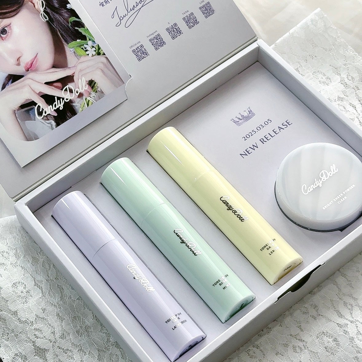 ブライトシアーパウダー+/CandyDoll/ルースパウダーを使ったクチコミ(4枚目)