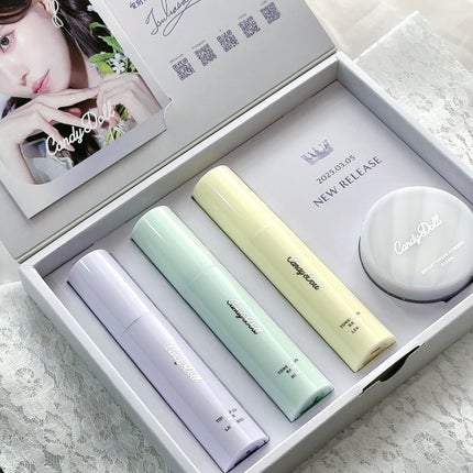 ブライトシアーパウダー+/CandyDoll/ルースパウダーを使ったクチコミ(4枚目)