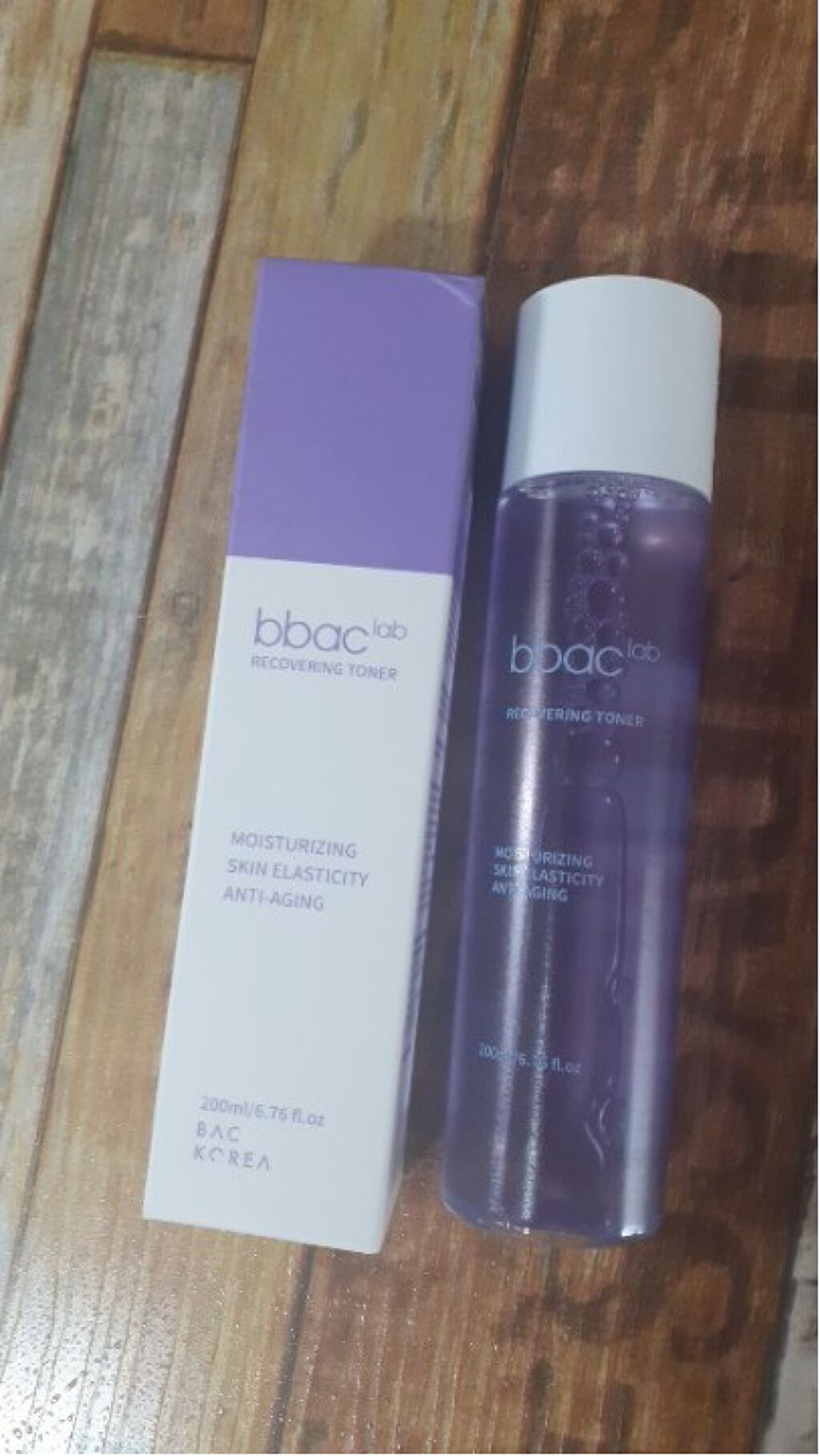 BBACLAB RECOVERING TONERのクチコミ「肌がとても乾燥しています...
マスクで敏感になったのもあるけど...
しっとり感と肌に塗.....」（3枚目）