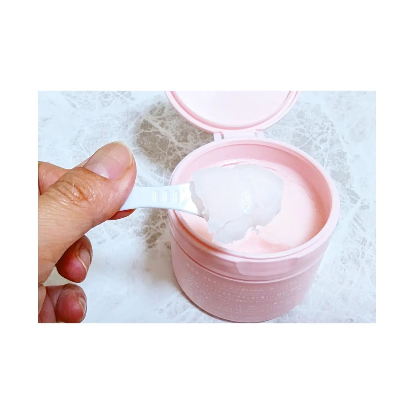 クレンジングバーム ピンク/aqua bank/クレンジングバームを使ったクチコミ（3枚目）