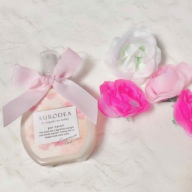 ▹▸RBP AURODEA by megami no wakka フレグランスボディミスト ピュールネロリ 100ml ¥1400
"ふわり香って、恋叶う"というフレーズが素敵！見た目も可愛い☺️💓
ピ