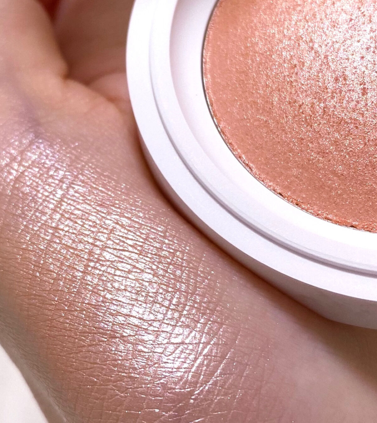 マイカラー エアリーブラッシュ ムーンチャイ/FAVES BEAUTY/ジェル・クリームチークを使ったクチコミ（2枚目）