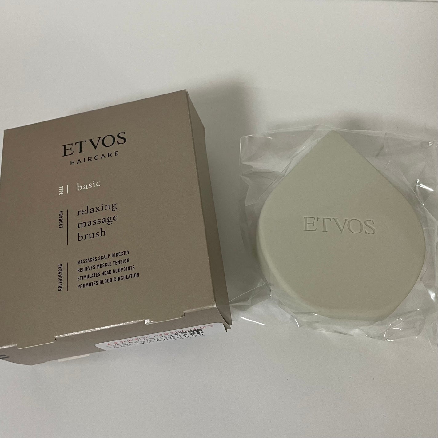 リラクシングマッサージブラシ/エトヴォス/スカルプブラシを使ったクチコミ(1枚目)