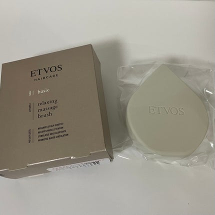 リラクシングマッサージブラシ/エトヴォス/スカルプブラシを使ったクチコミ(1枚目)