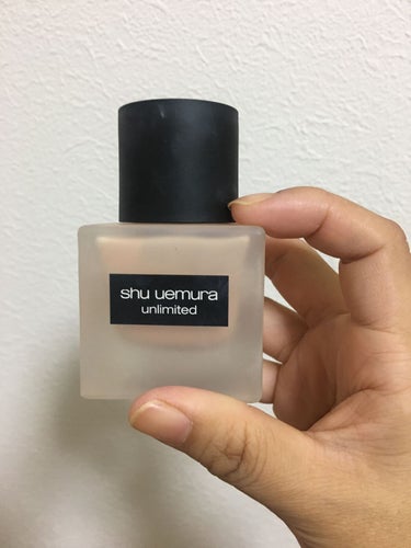 アンリミテッド ラスティング フルイド/shu uemura/リキッドファンデーションを使ったクチコミ（1枚目）