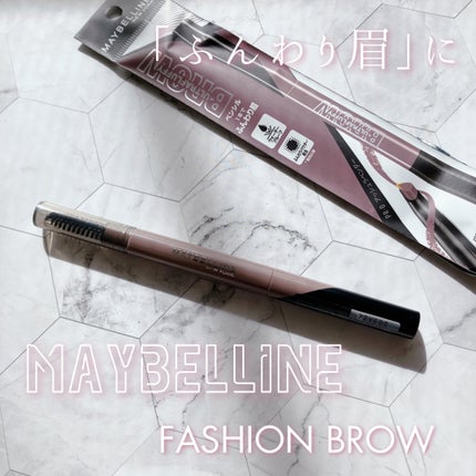 ファッションブロウ パウダーインペンシル N/MAYBELLINE NEW YORK/アイブロウペンシルを使ったクチコミ(1枚目)