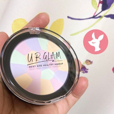 UR GLAM　MARBLE FACE POWDER/U R GLAM/プレストパウダーを使ったクチコミ（3枚目）