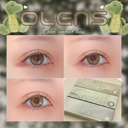 Glowy 1day/OLENS/ワンデー(1DAY)カラコンを使ったクチコミ(1枚目)