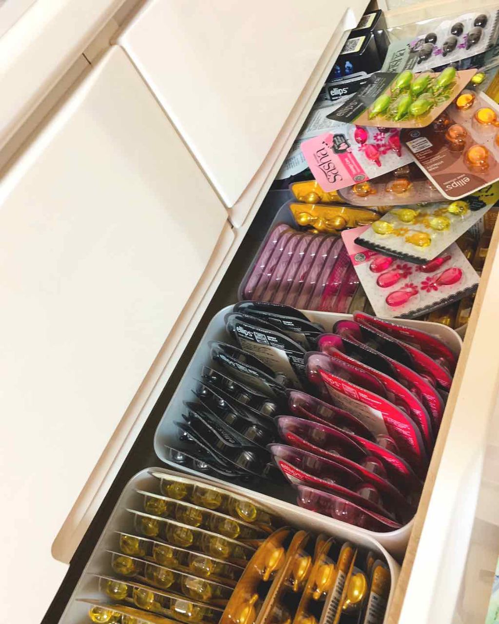 ヘアーオイル【トリートメント】/ellips/ヘアオイルを使ったクチコミ(1枚目)