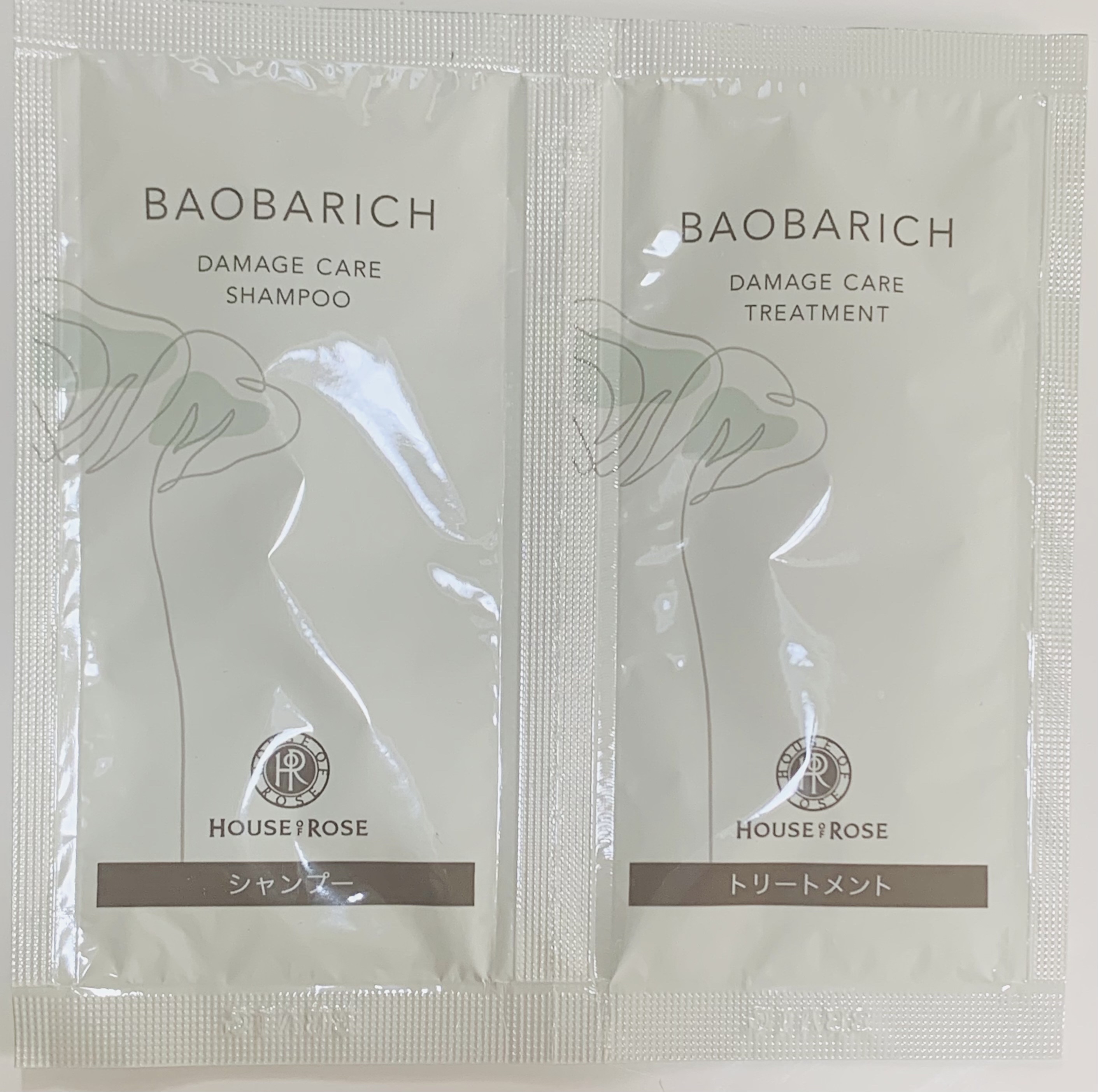 バオバリッチ ダメージケア シャンプー n/トリートメント n/ハウス オブ ローゼ/市販シャンプーを使ったクチコミ（2枚目）