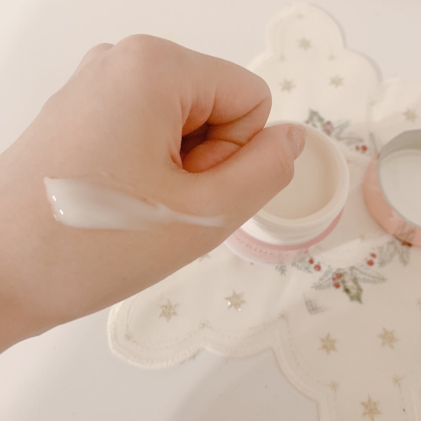 リンクルケア ホワイト モイストジェルクリーム/グレイスワン/オールインワン化粧品を使ったクチコミ(3枚目)