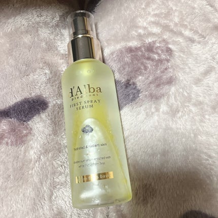 ダルバ ホワイトトリュフファーストスプレーセラム/ダルバ/ミスト状化粧水を使ったクチコミ(1枚目)