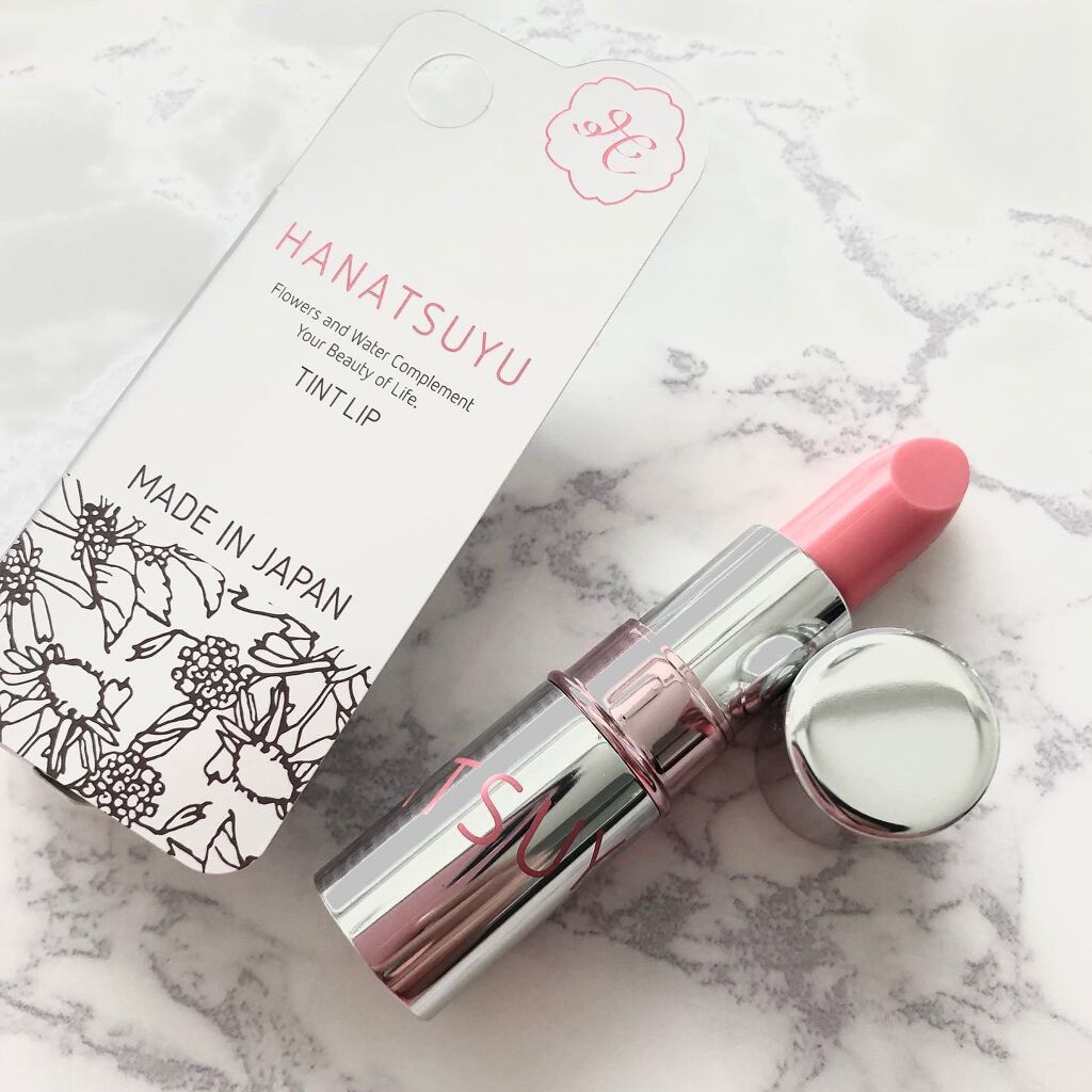 HANATSUYU ティントリップ/HANATSUYU/リップティントを使ったクチコミ（2枚目）