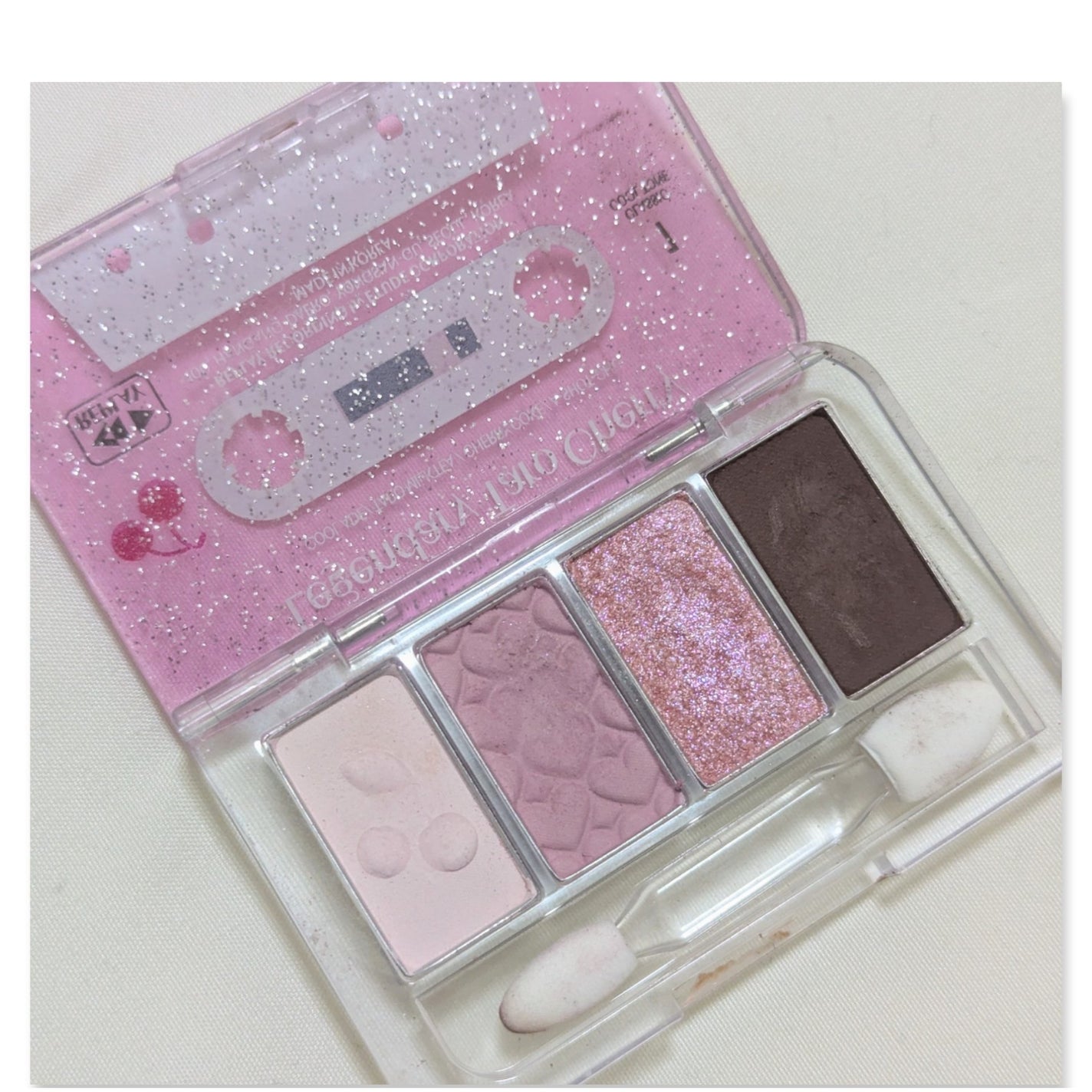 プレイカラーアイズミニ リプレイコレクション/ETUDE/アイシャドウパレットを使ったクチコミ(3枚目)