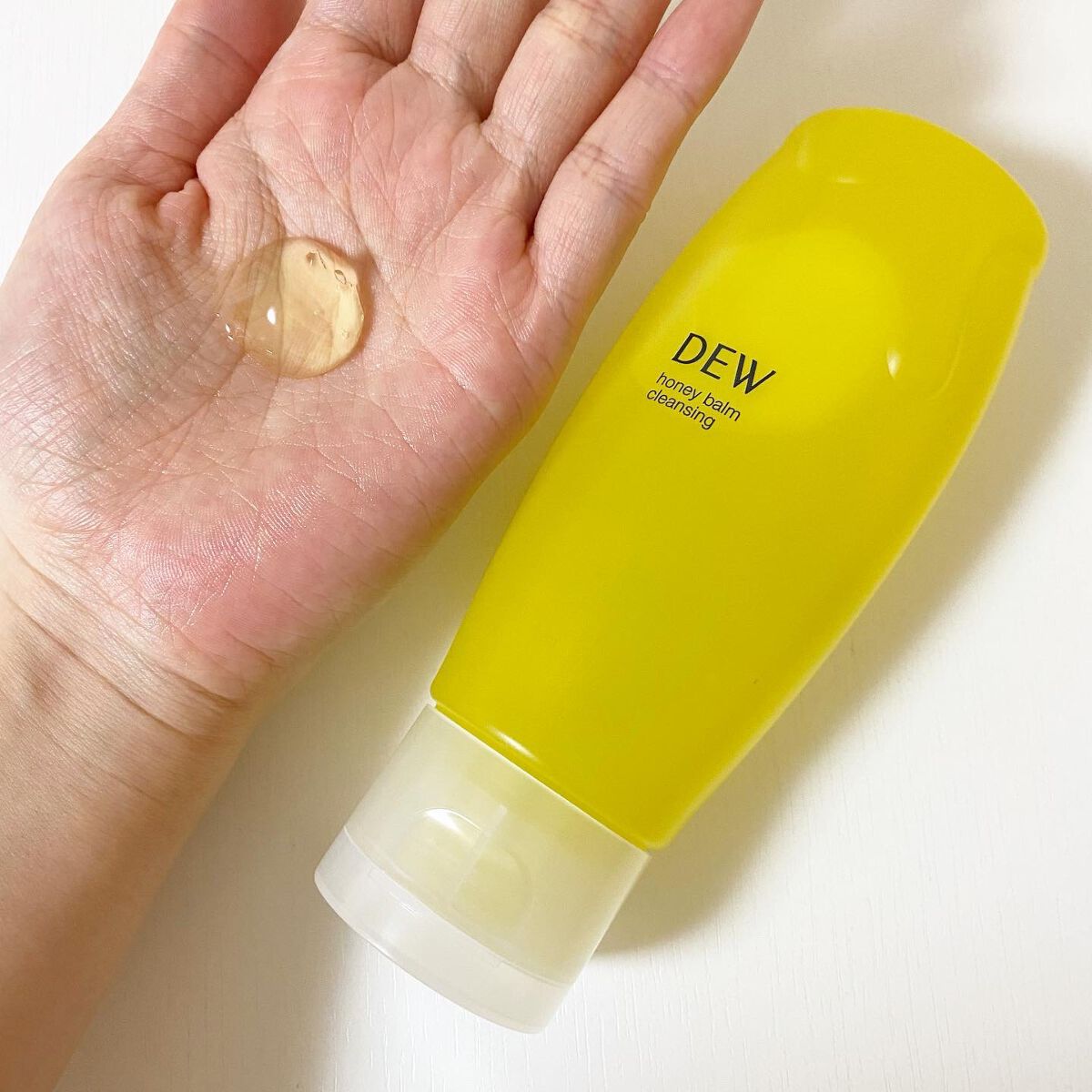 ハニーバームクレンジング/DEW/クレンジングバームを使ったクチコミ（3枚目）