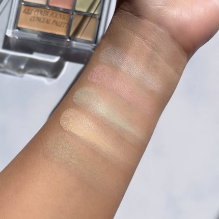 キル カバー ファンウェア コンシール パレット/CLIO/パレットコンシーラーを使ったクチコミ(8枚目)