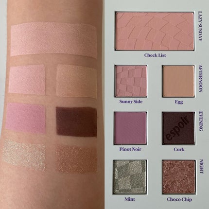22S/Sルックブック ミントチェック/espoir/アイシャドウパレットを使ったクチコミ(4枚目)