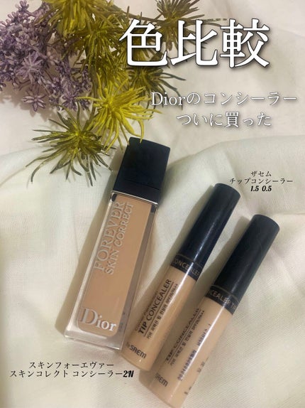 カバーパーフェクション チップコンシーラー/the SAEM/リキッドコンシーラーを使ったクチコミ(1枚目)