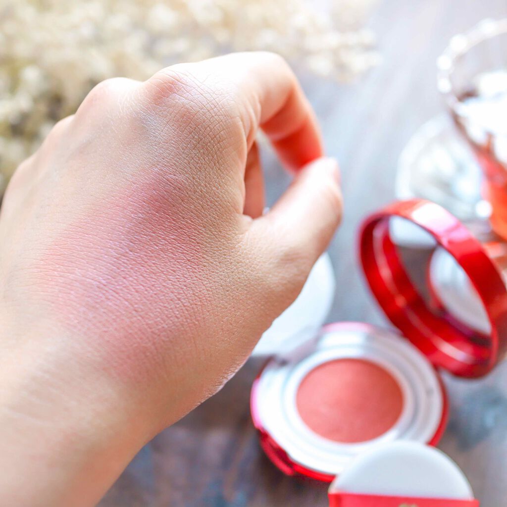 アルーチェルーチェ クッションチーク/Aluce luce/ジェル・クリームチークを使ったクチコミ(4枚目)