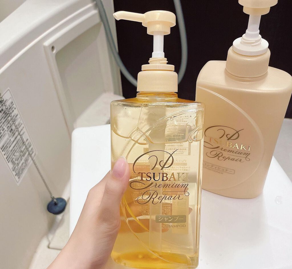プレミアムリペア シャンプー/ヘアコンディショナー/TSUBAKI/市販シャンプーを使ったクチコミ(2枚目)