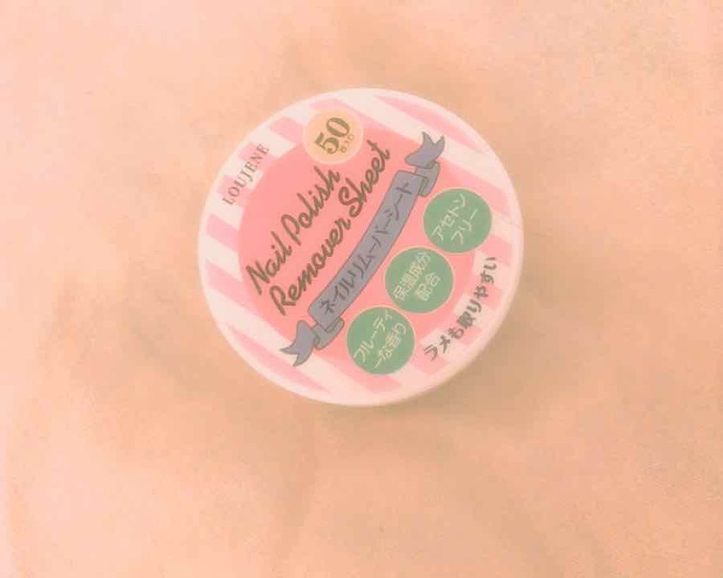 LJ ネイルリムーバーシート/LOUJENE/除光液を使ったクチコミ（2枚目）