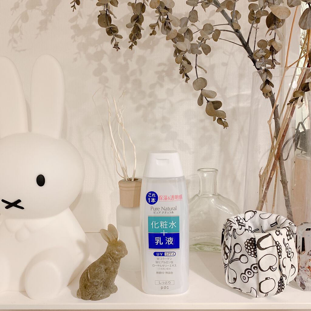 ピュア ナチュラル エッセンスローション ＵＶ/pdc/オールインワン化粧品を使ったクチコミ（1枚目）