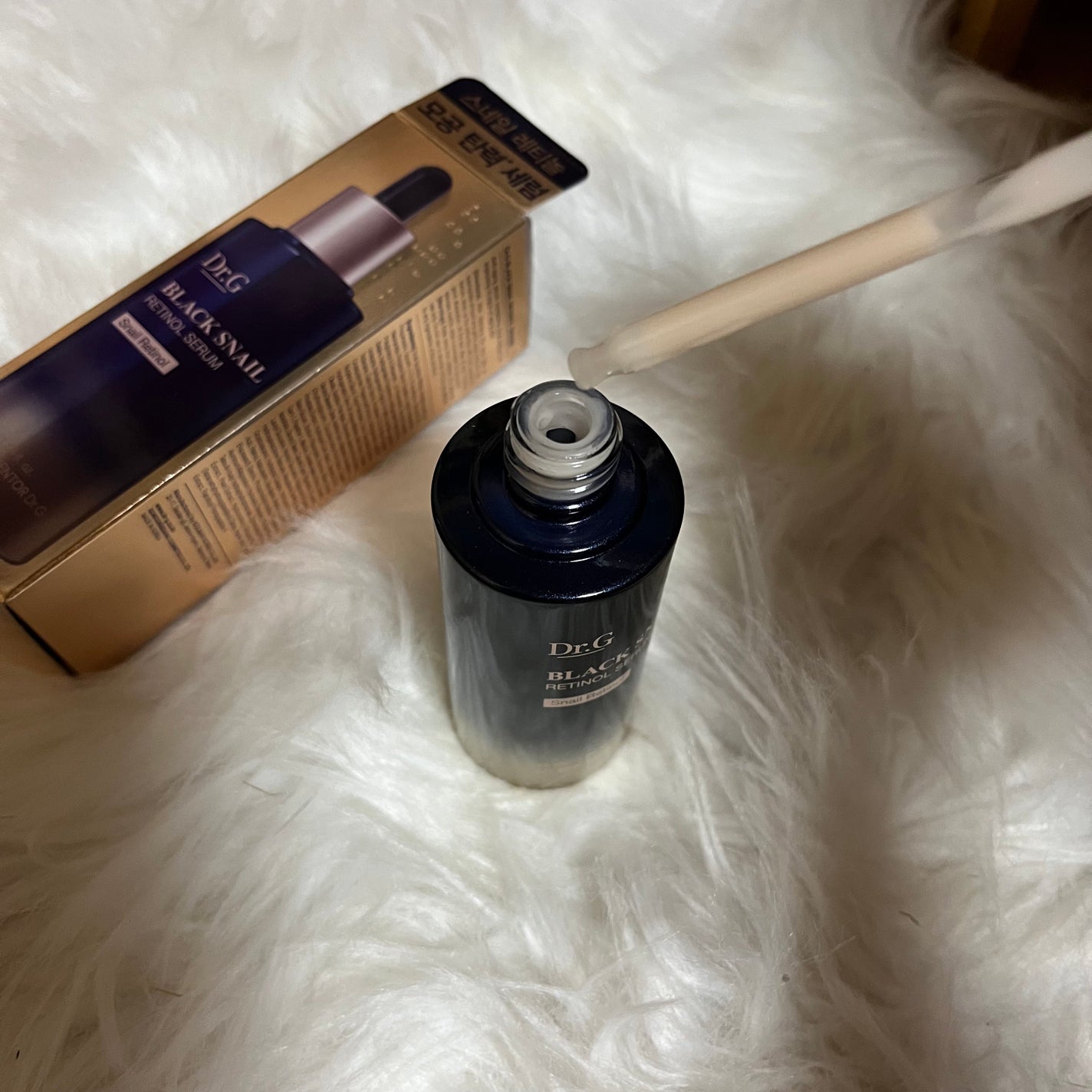 ブラックスネイルレチノールセラム/Dr.G/美容液を使ったクチコミ(2枚目)