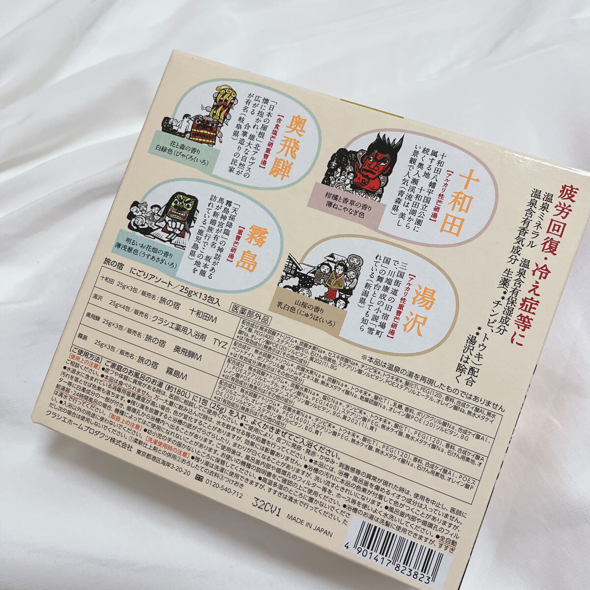 にごり湯シリーズパック/旅の宿/無機塩系入浴剤を使ったクチコミ（2枚目）