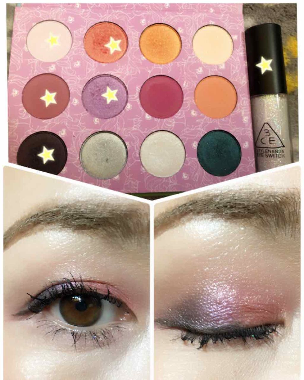 My Little Pony eyeshadow palette/ColourPop/アイシャドウパレットを使ったクチコミ（1枚目）
