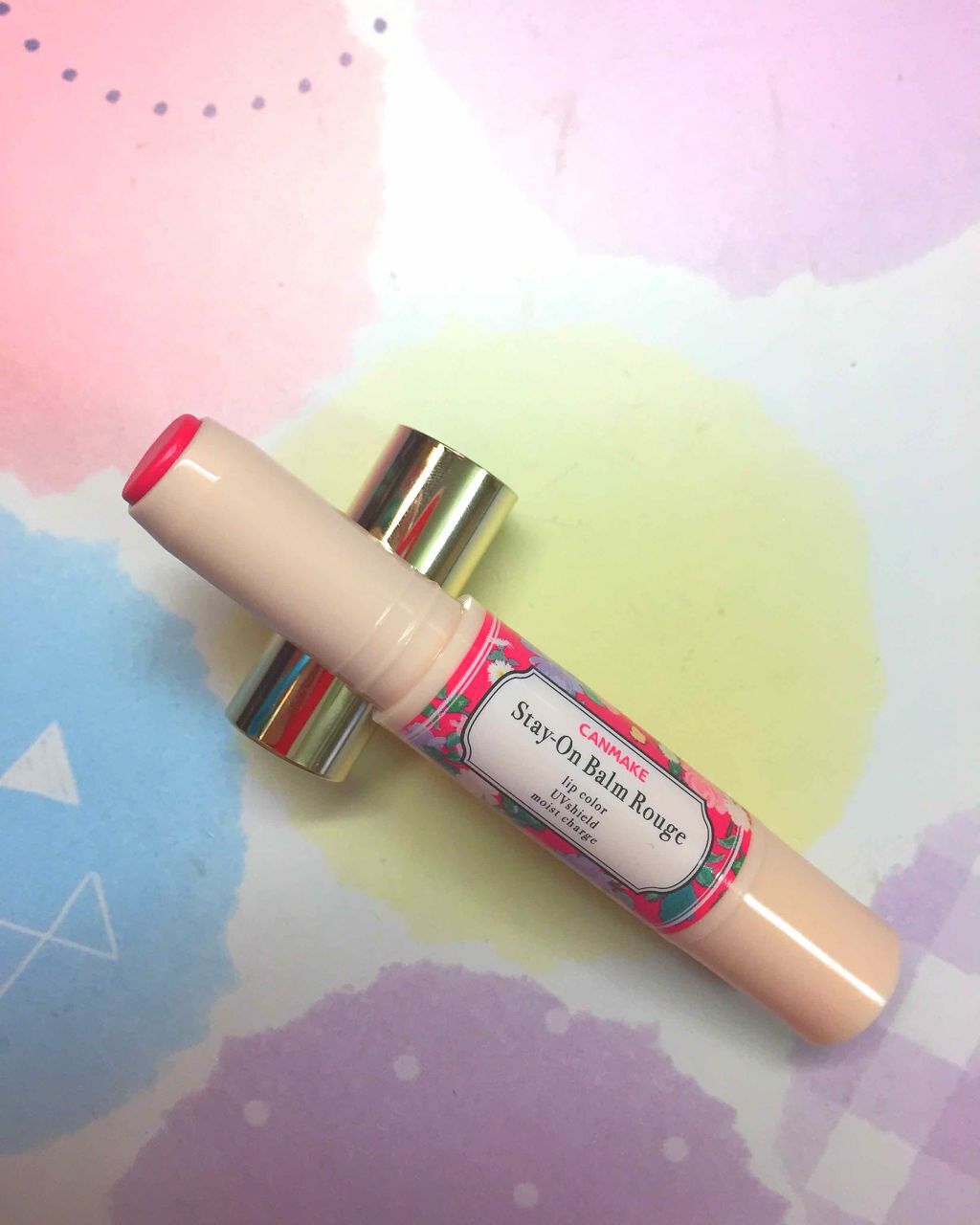 ステイオンバームルージュ/キャンメイク/口紅を使ったクチコミ(2枚目)