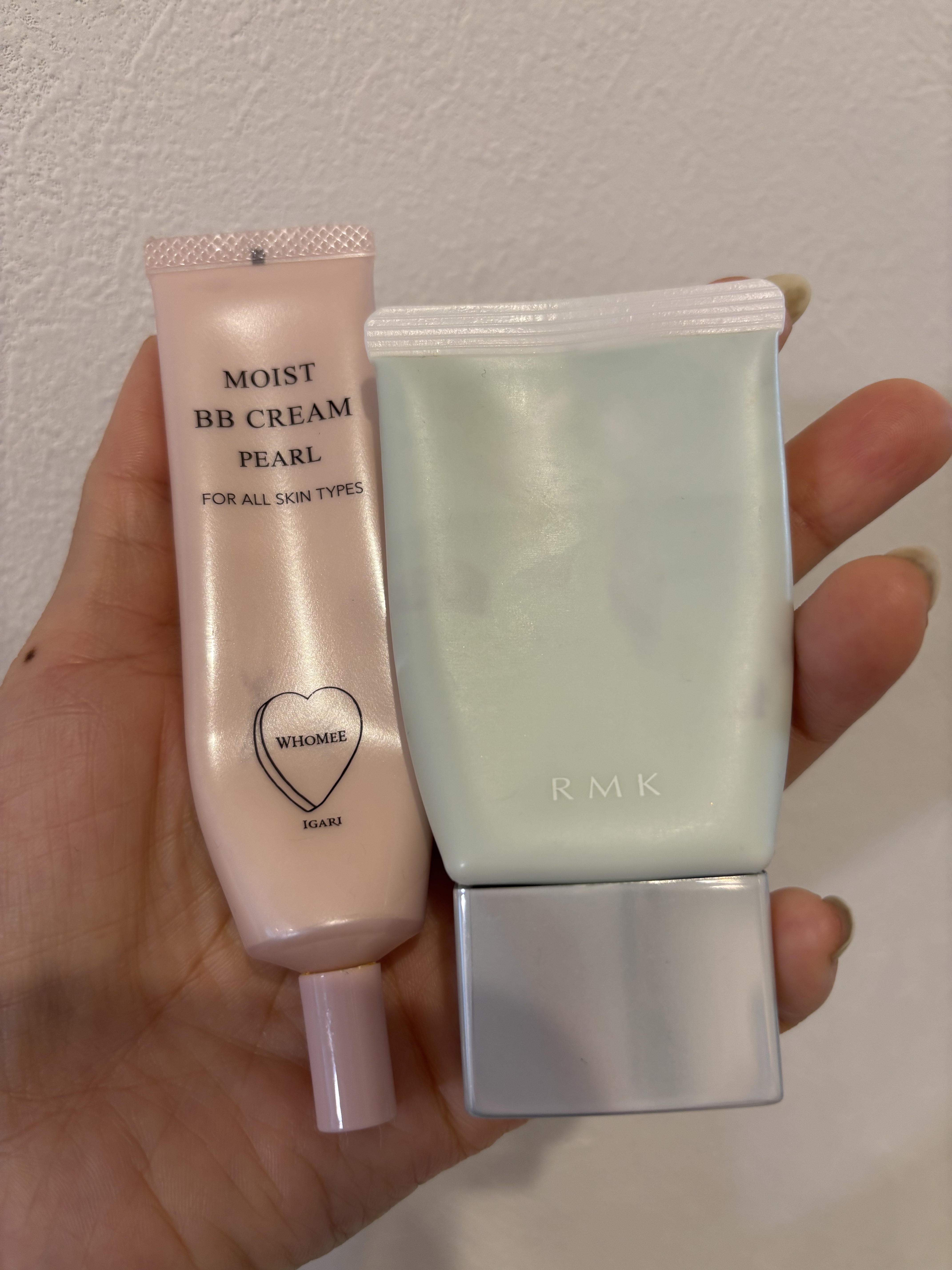 モイスト BBクリーム パール/WHOMEE/BBクリームを使ったクチコミ（1枚目）