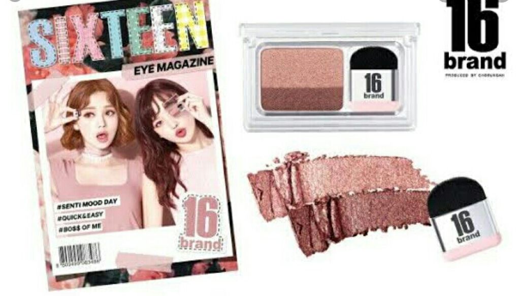 16 EYE MAGAZINE/16BRAND/アイシャドウパレットを使ったクチコミ(3枚目)