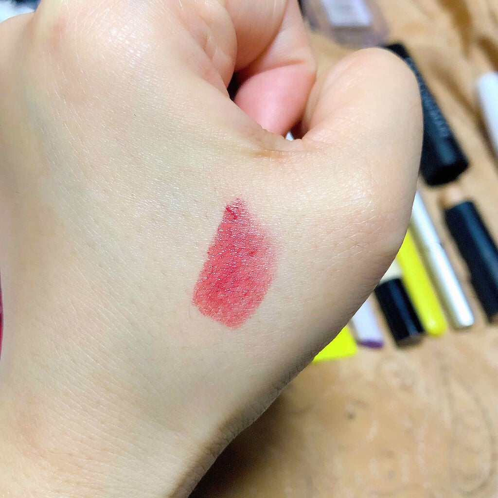 ルージュ アンリミテッド マット/shu uemura/口紅を使ったクチコミ(4枚目)