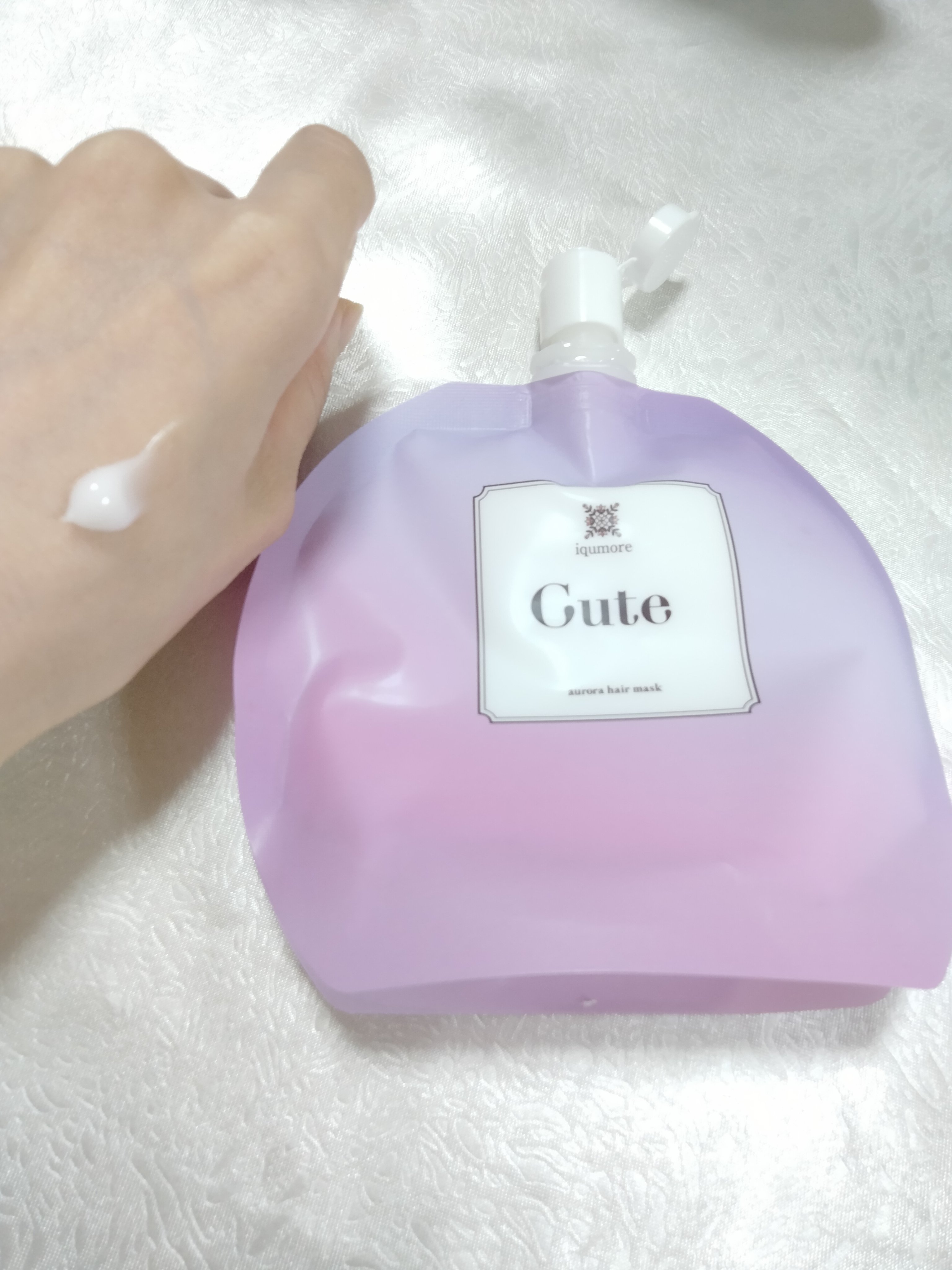 キュートヘアケアエッセンス/iqumore/頭皮ローションを使ったクチコミ（3枚目）