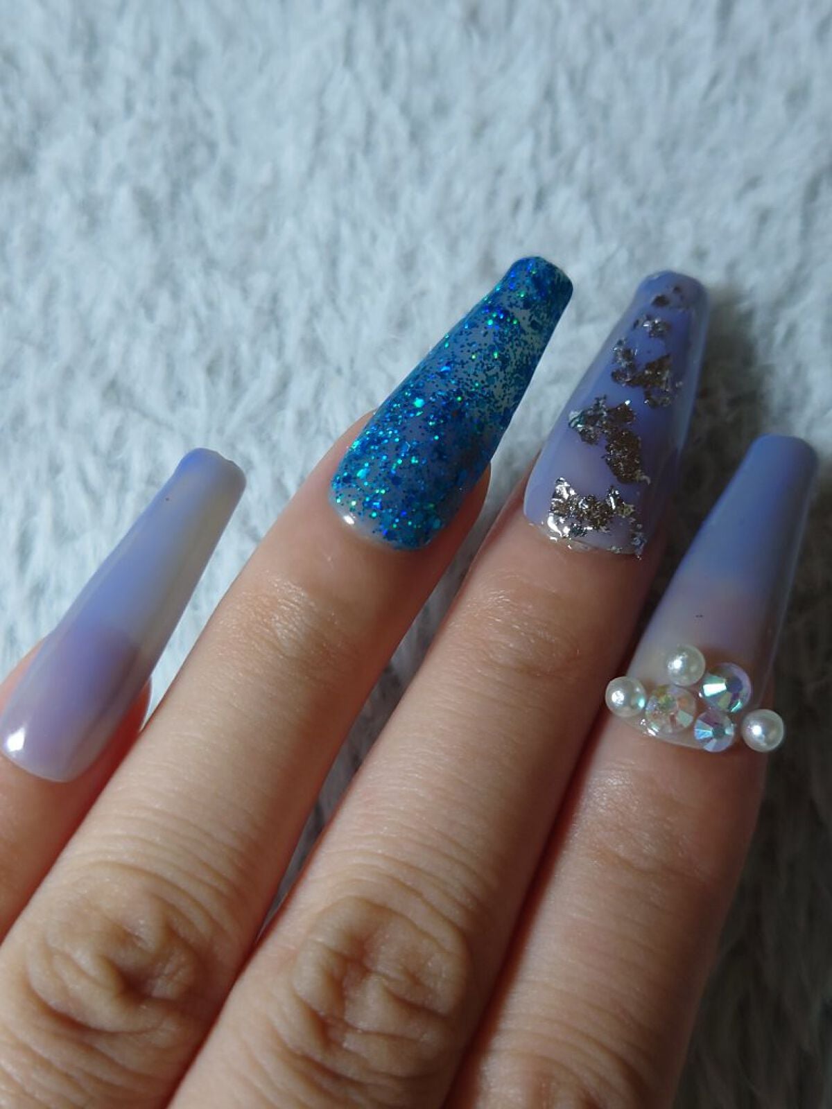 ジェルネイル(ライト対応)/セリア/ジェルネイルを使ったクチコミ(5枚目)