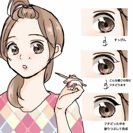 ラブ・ライナー リキッドアイライナーR3/ラブ・ライナー/リキッドアイライナーを使ったクチコミ(3枚目)