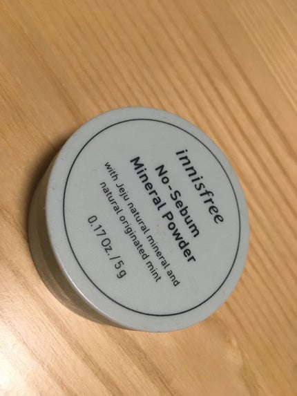 ノーセバム ミネラルパウダー N/innisfree/ルースパウダーを使ったクチコミ(1枚目)