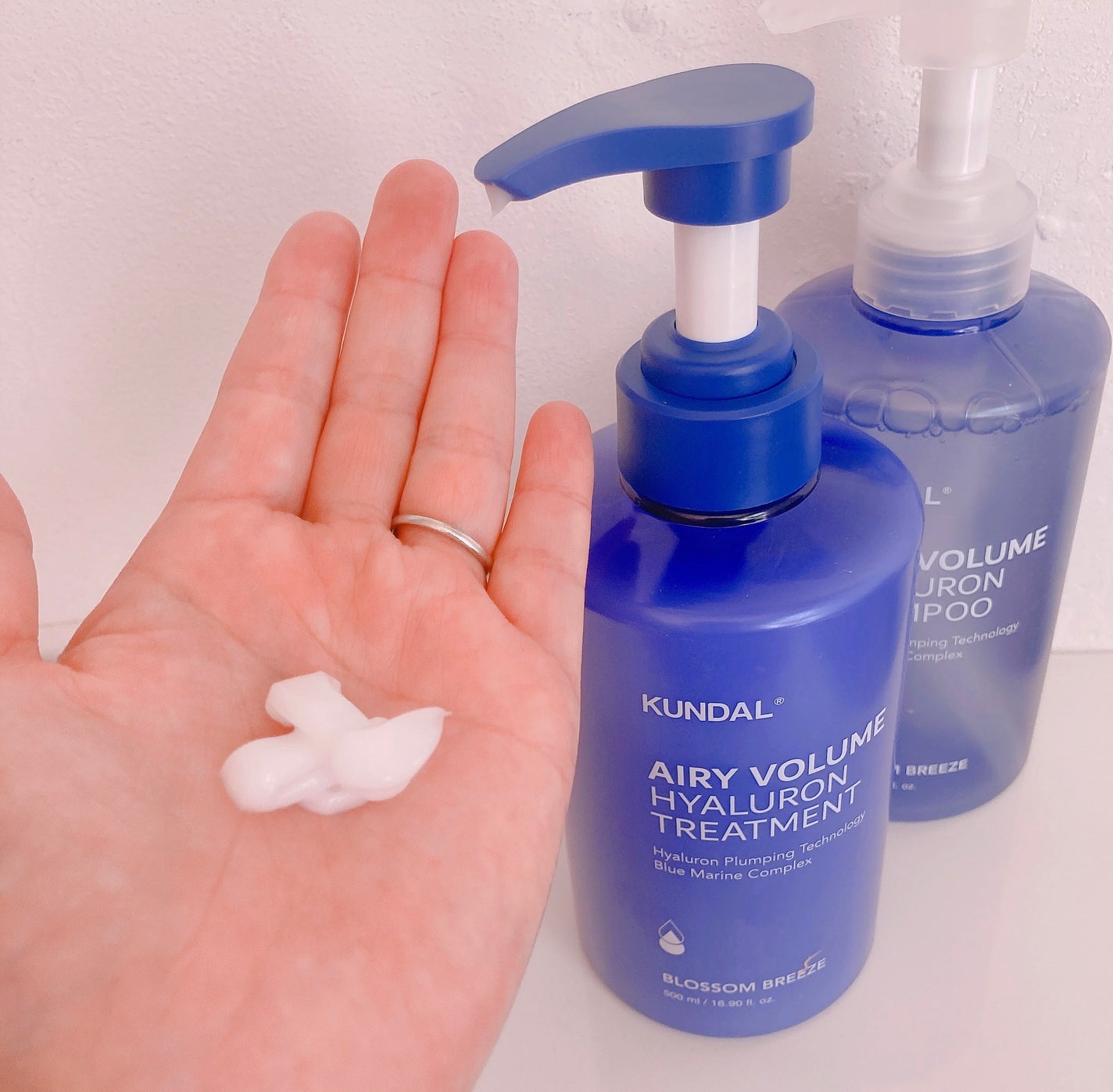 クンダル エアリーボリュームヒアルロンシャンプー/トリートメント/KUNDAL/市販シャンプーを使ったクチコミ(3枚目)