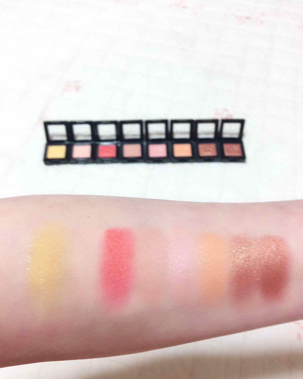 MISSHA モダンシャドウのクチコミ「MISSHA(韓国)
ミシャ モダンシャドー

🐶SYE01オヤツの日(シマー)
🐶MCR09.....」（3枚目）