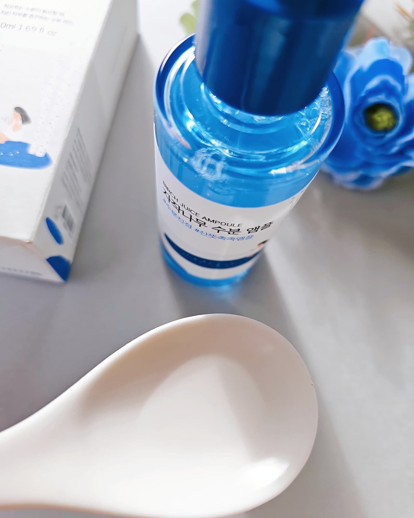 シラカバ水分美容液/ROUND LAB/美容液を使ったクチコミ(3枚目)