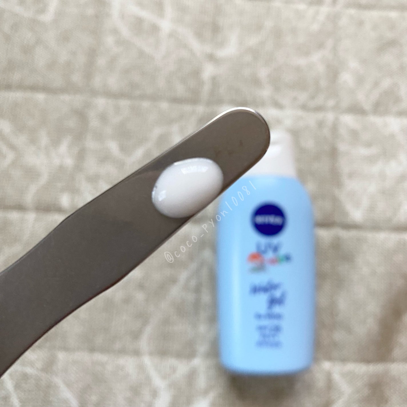 ニベアUV ウォータージェル こども用 SPF28/ニベア/日焼け止めジェルを使ったクチコミ(2枚目)