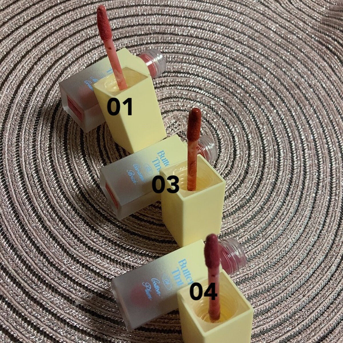 クリームドゥバターティント/dasique/リップティントを使ったクチコミ(3枚目)