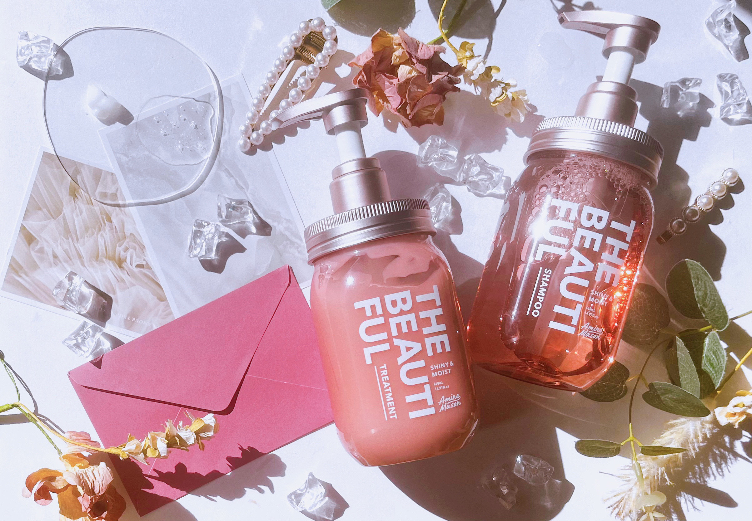 シャイニー＆モイスト シャンプー／ヘアトリートメント/アミノメイソン/市販シャンプーを使ったクチコミ（2枚目）