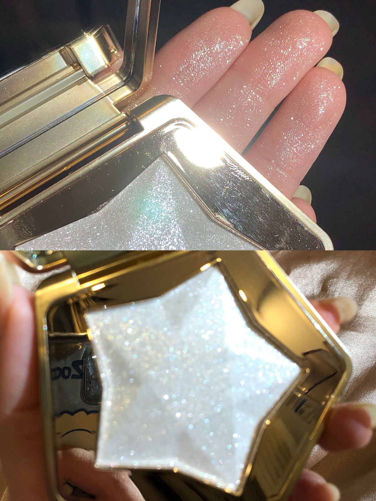 スターダストダイヤモンドハイライトパウダー/PERFECT DIARY/パウダーハイライトを使ったクチコミ(4枚目)