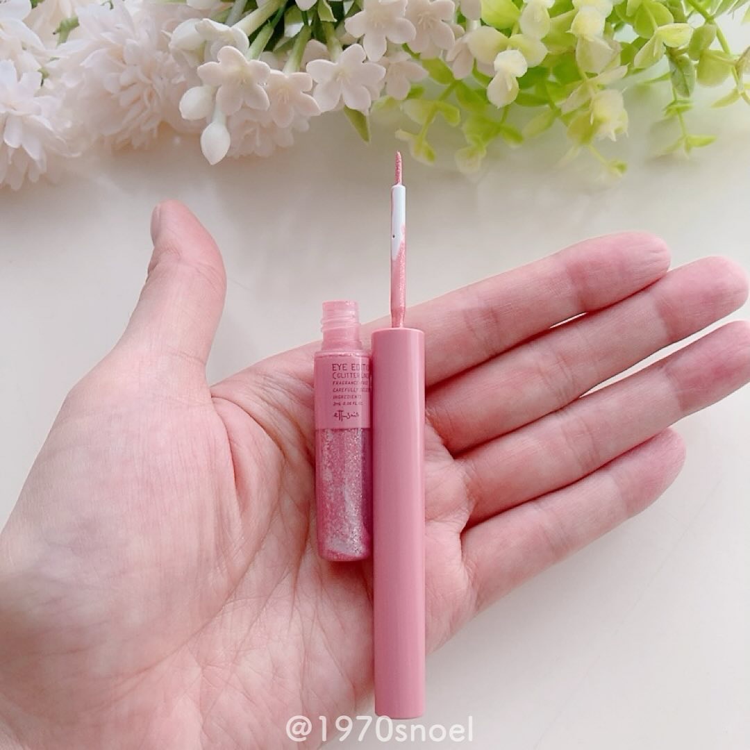 エテュセ アイエディション(グリッターライナー)/ettusais/リキッドアイライナーを使ったクチコミ（3枚目）